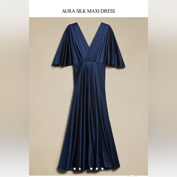 Banana Republic silk maxi dress - Picture 1 of 12